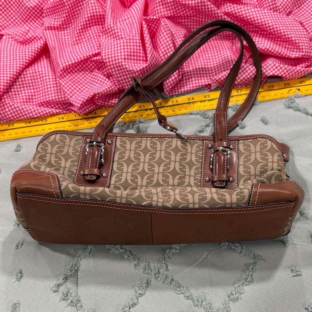 Fossil Brown and Tan Shoulder Bag - Picture 2 of 14